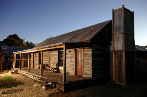 1860, an original Australian cabin circa 1860.